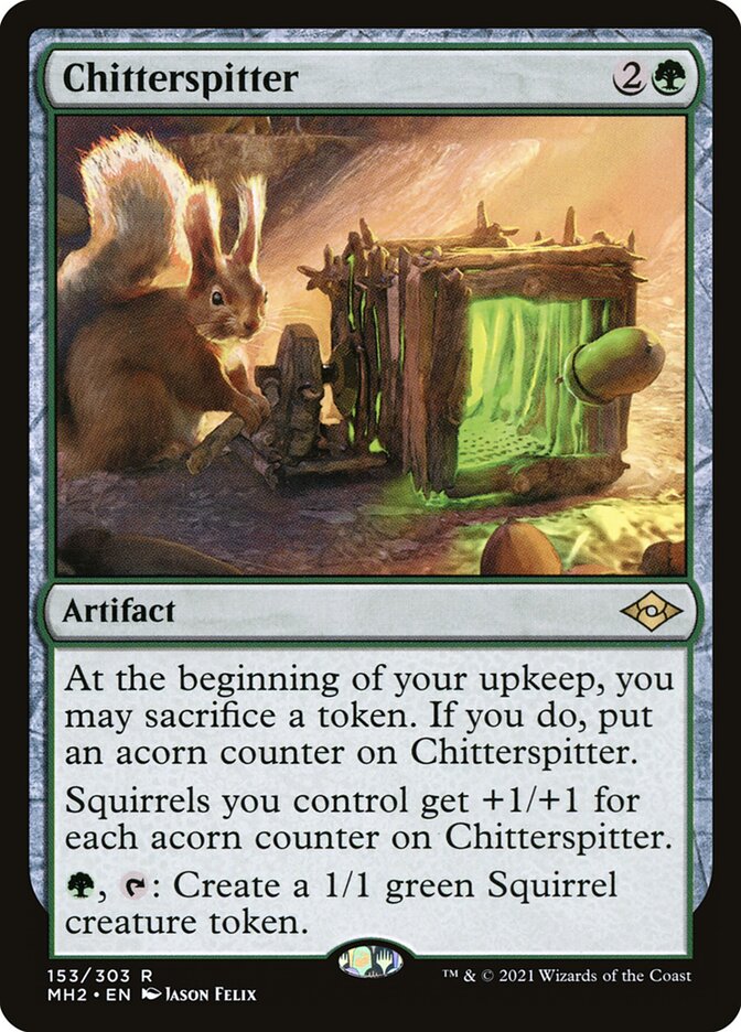 Chitterspitter 153 (Modern Horizons 2)  - Foil | Good Games Modbury
