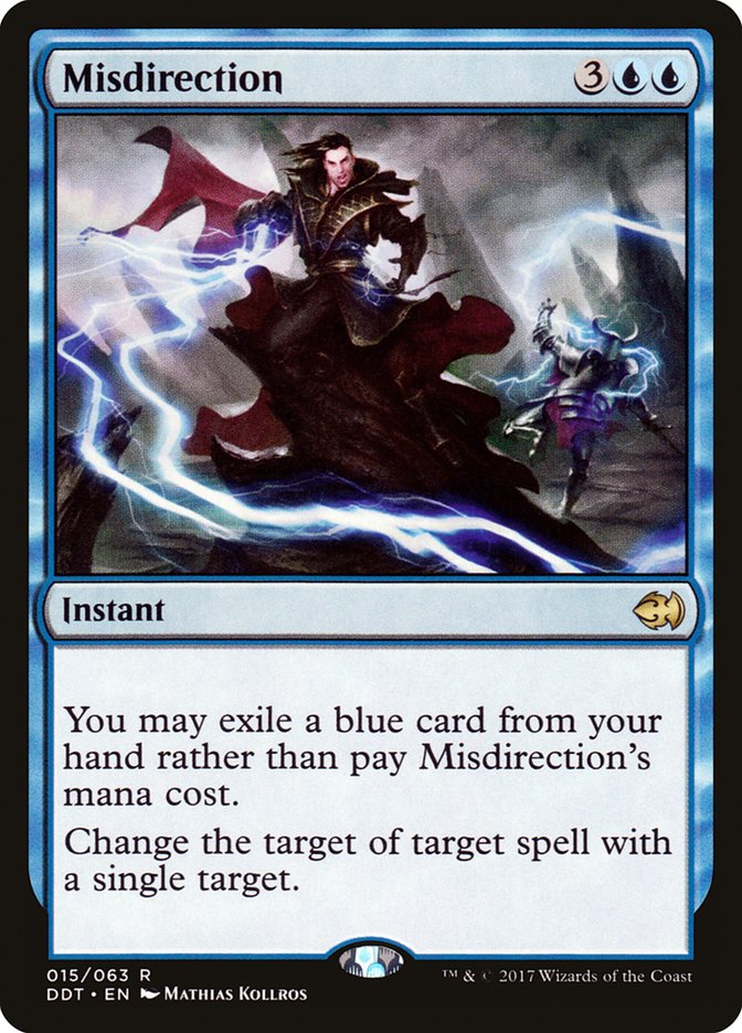 Misdirection 15/63 (Duel Decks: Merfolk vs. Goblins)  | Good Games Modbury