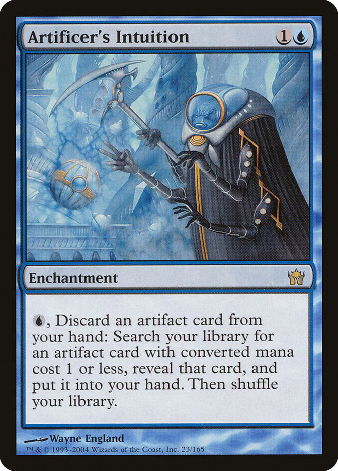 Artificer's Intuition 23/165 (Fifth Dawn)  - Foil | Good Games Modbury