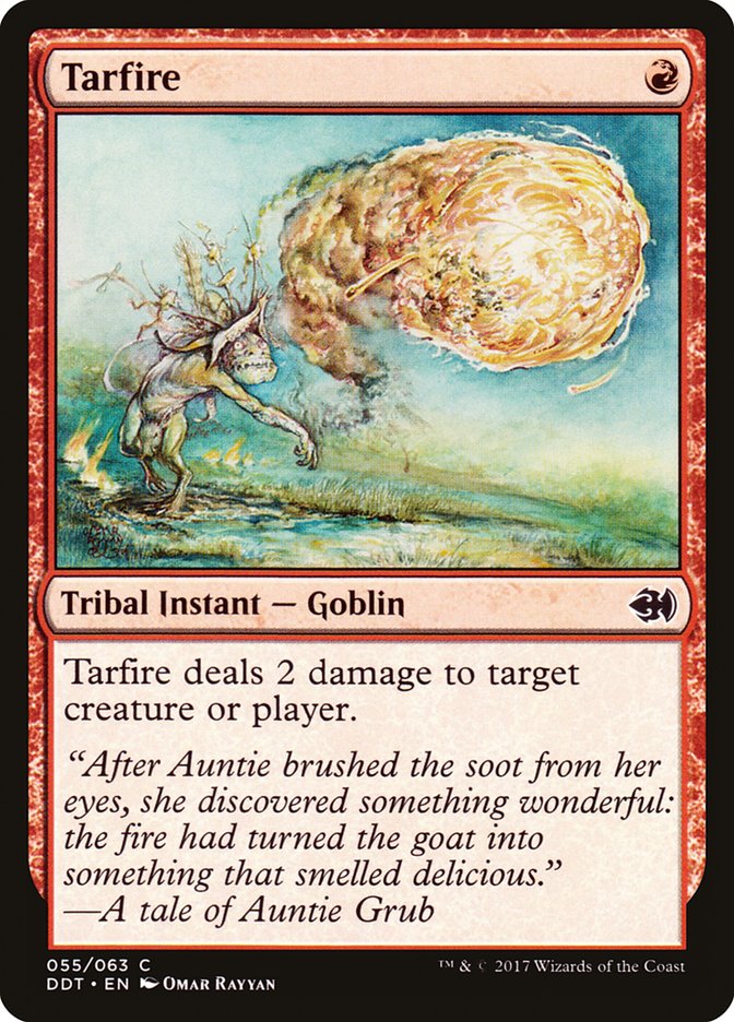 Tarfire 55/63 (Duel Decks: Merfolk vs. Goblins)  | Good Games Modbury