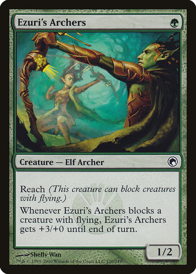Ezuri's Archers 120/249 (Scars of Mirrodin)  | Good Games Modbury