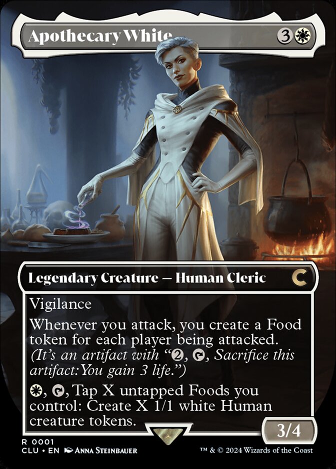 Apothecary White 1 (Ravnica: Clue Edition)  - Borderless | Good Games Modbury