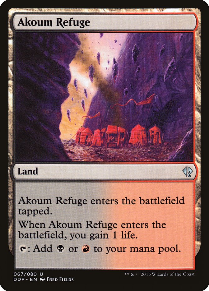 Akoum Refuge 67/80 (Duel Decks: Zendikar vs. Eldrazi)  | Good Games Modbury