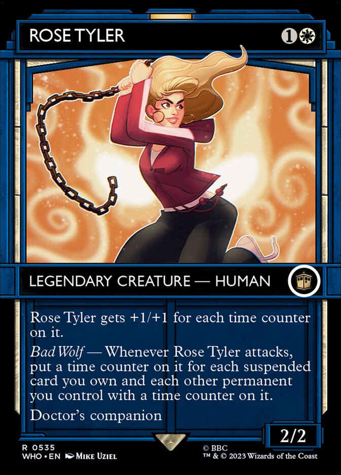 Rose Tyler 535/331 (Universes Beyond: Doctor Who)  - Showcase Foil | Good Games Modbury