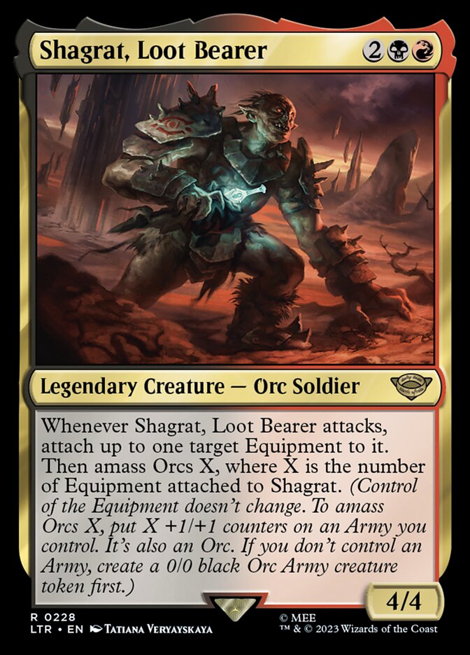 Shagrat, Loot Bearer 228 (Universes Beyond: The Lord of the Rings: Tales of Middle-earth)  | Good Games Modbury