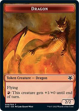Dragon Elf Warrior Double Sided Token 8 // 9 (Magic Game Night: Free-For-All)  | Good Games Modbury