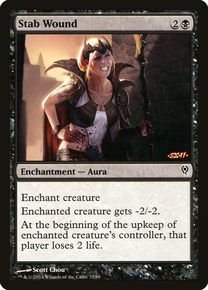 Stab Wound 72/88 (Duel Decks: Jace vs. Vraska)  | Good Games Modbury
