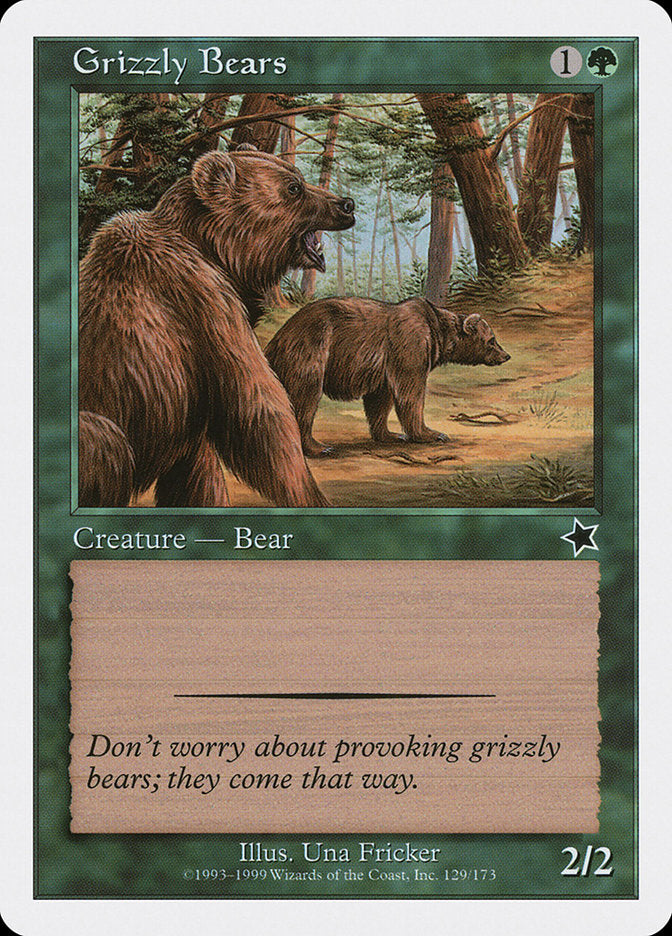 Grizzly Bears 129/173 (Starter 1999)  | Good Games Modbury