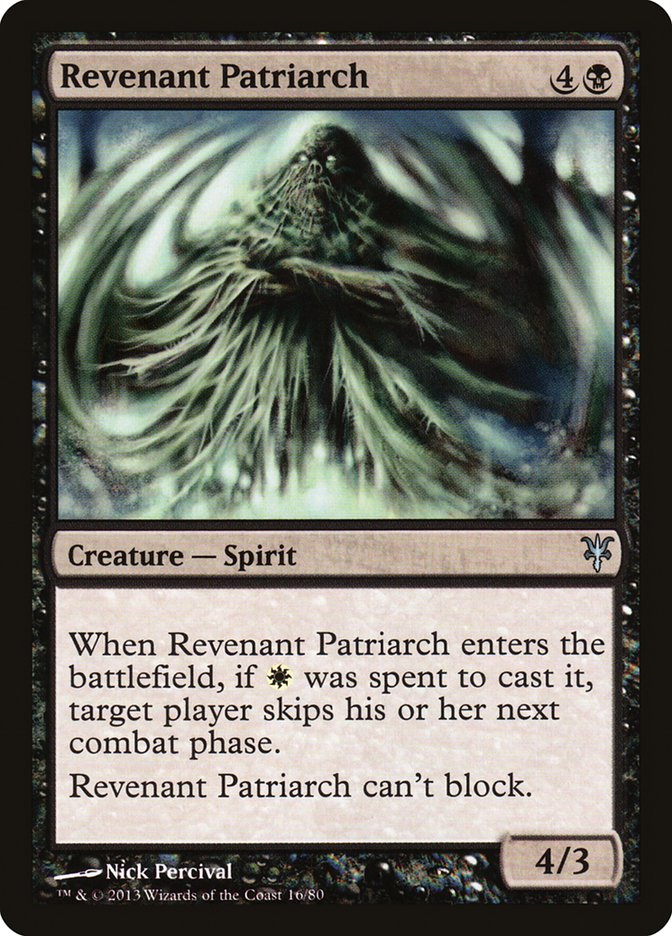 Revenant Patriarch 16/80 (Duel Decks: Sorin vs. Tibalt)  | Good Games Modbury