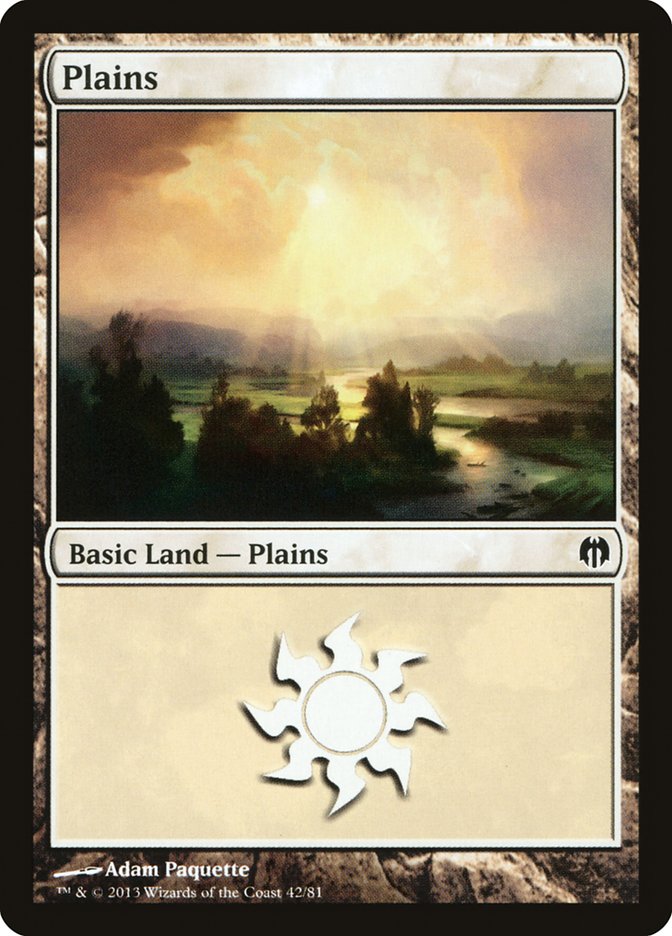 Plains 42/81 (Duel Decks: Heroes vs. Monsters)  | Good Games Modbury