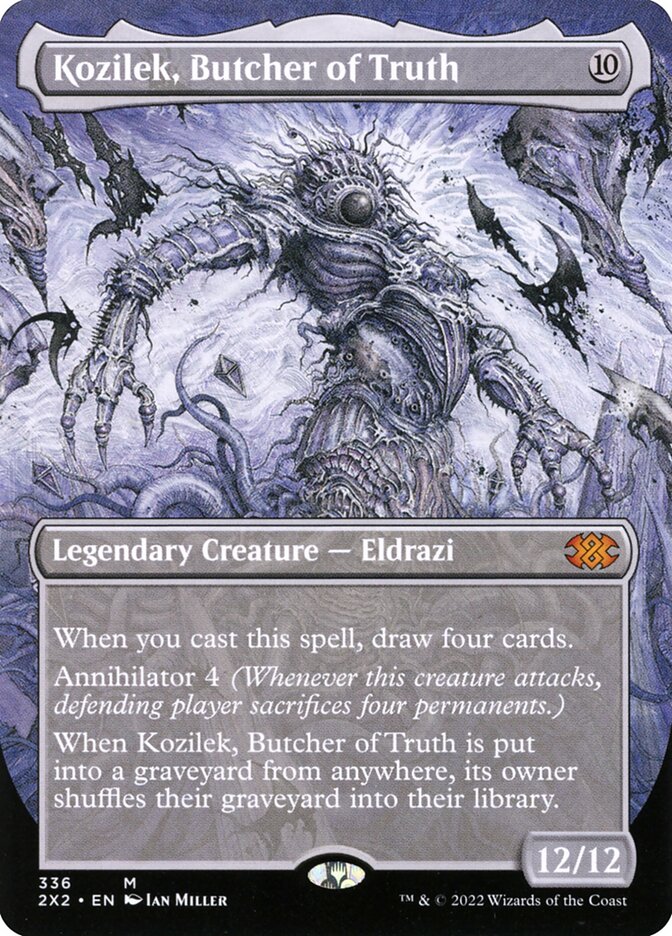 Kozilek, Butcher of Truth 336/331 (Double Masters 2022)  - Borderless | Good Games Modbury
