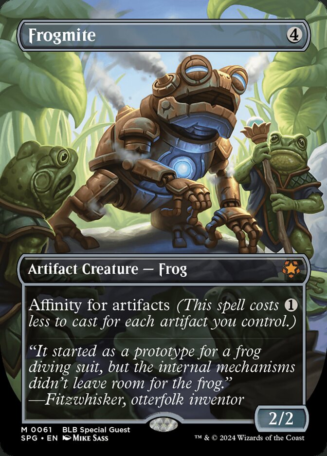 Frogmite 61/0 (Special Guests)  - Borderless Foil | Good Games Modbury