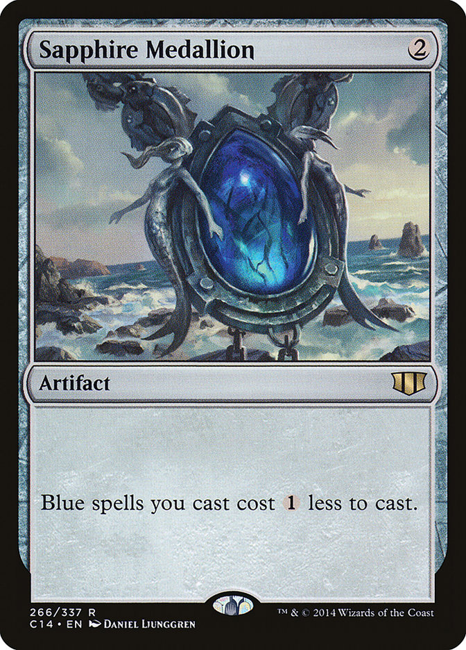 Sapphire Medallion 266/337 (Commander 2014)  | Good Games Modbury