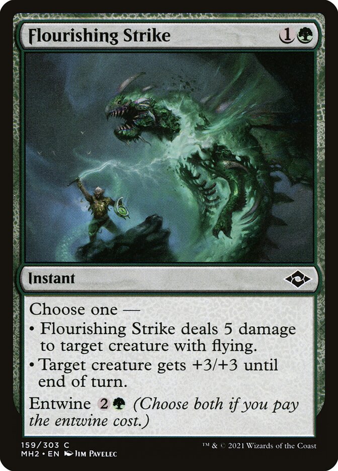Flourishing Strike 159/303 (Modern Horizons 2)  - Foil | Good Games Modbury