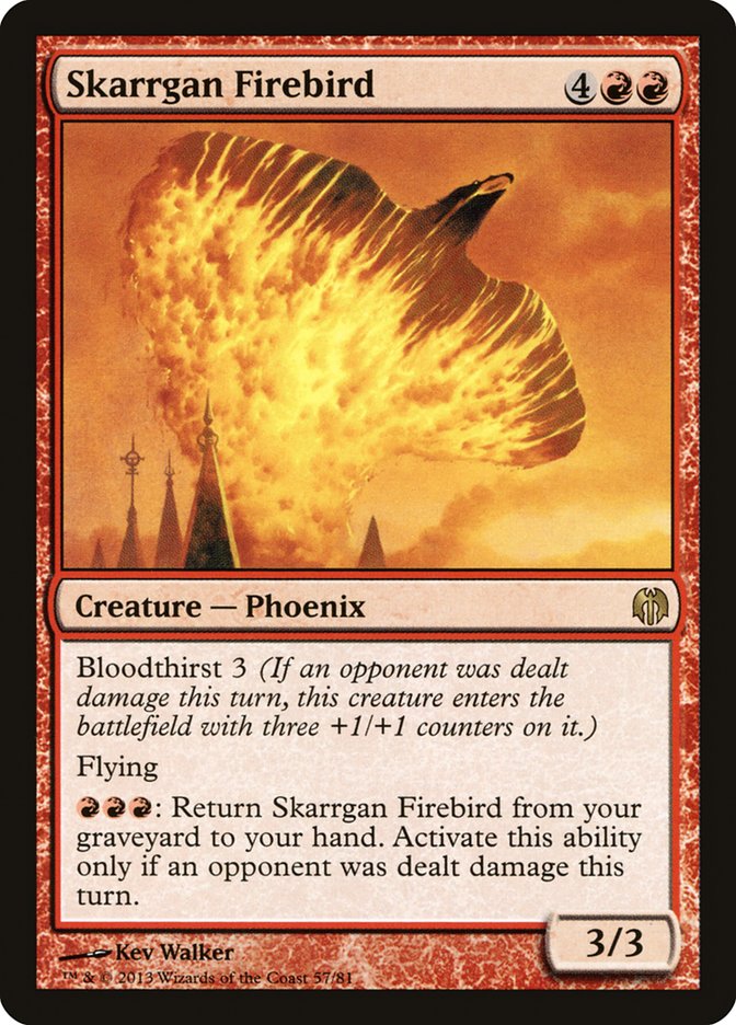 Skarrgan Firebird 57/81 (Duel Decks: Heroes vs. Monsters)  | Good Games Modbury