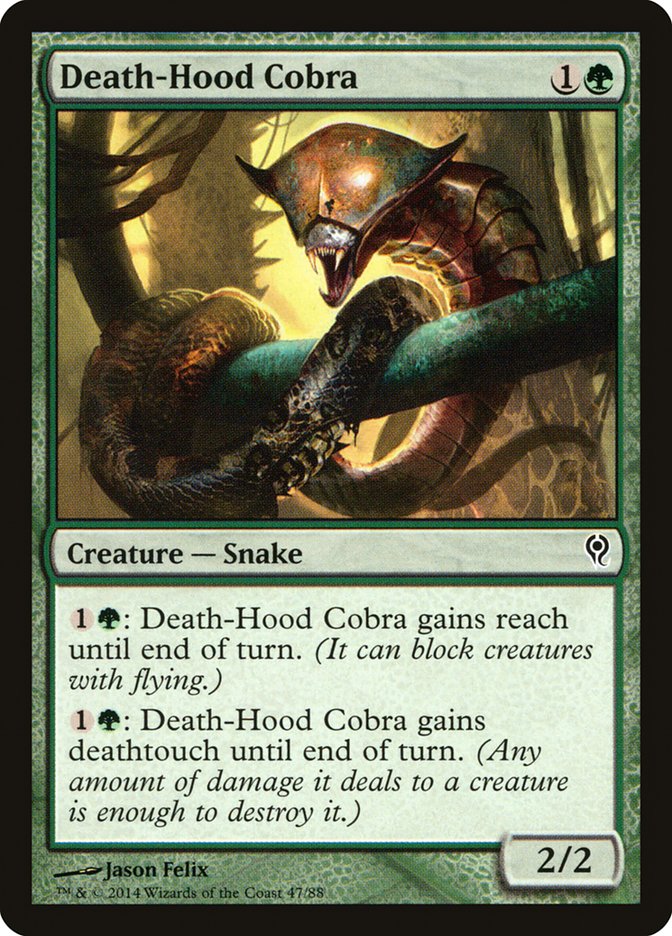 Death-Hood Cobra 47/88 (Duel Decks: Jace vs. Vraska)  | Good Games Modbury