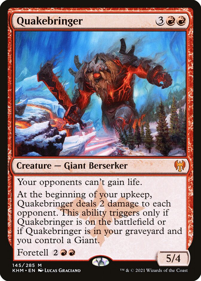Quakebringer 145/285 (Kaldheim)  | Good Games Modbury