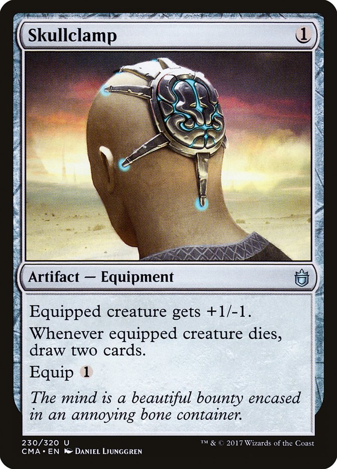 Skullclamp 230/320 (Commander Anthology)  | Good Games Modbury
