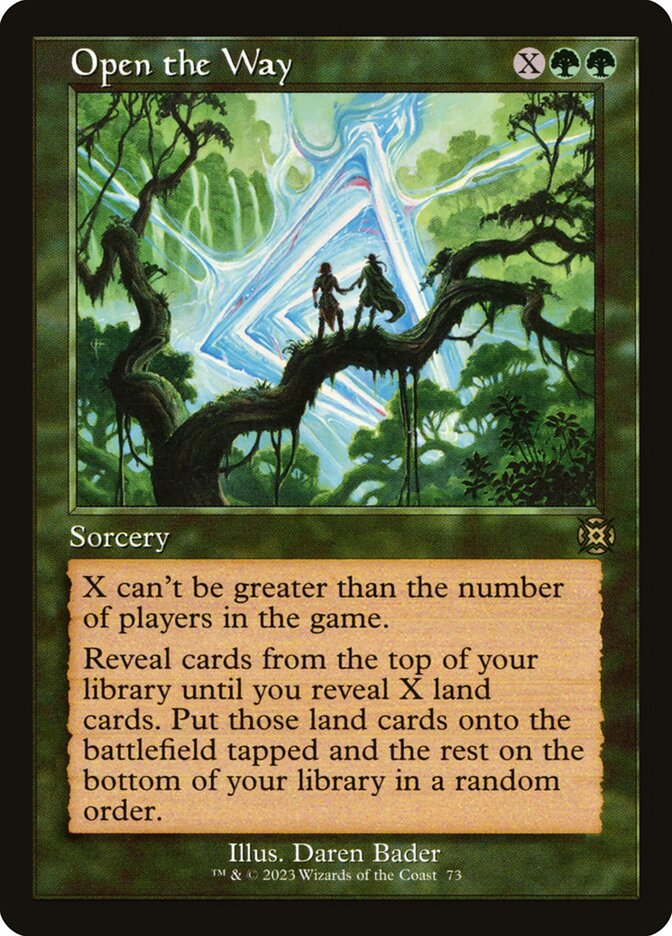 Open the Way 73/50 (March of the Machine: The Aftermath)  - Retro Foil | Good Games Modbury