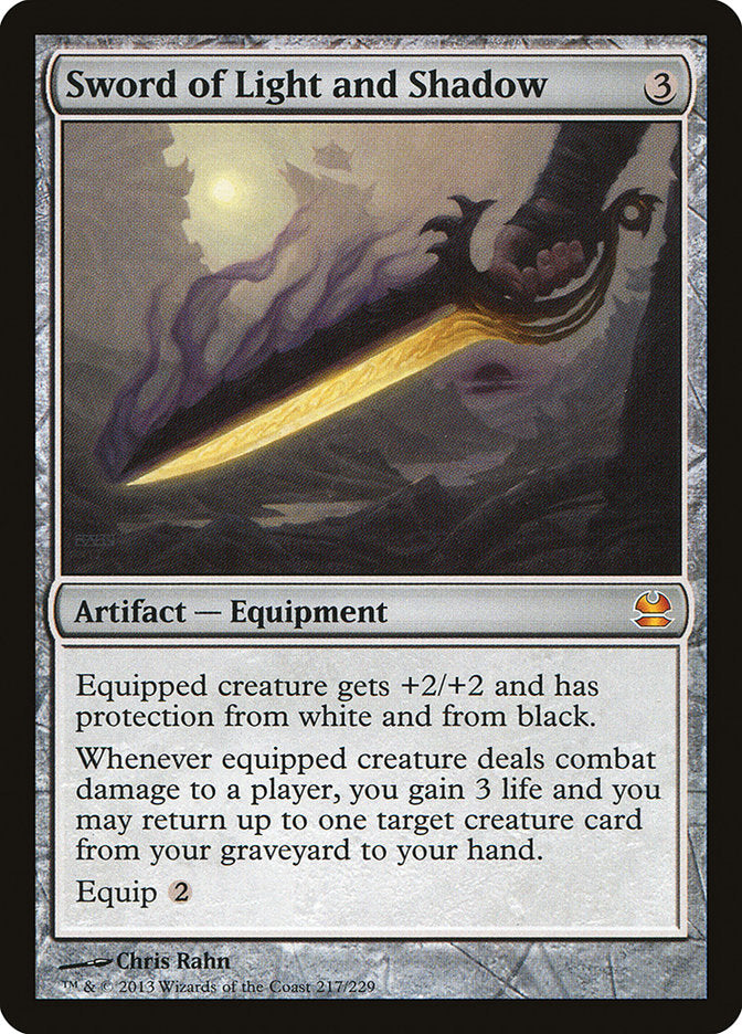 Sword of Light and Shadow 217/229 (Modern Masters)  - Foil | Good Games Modbury