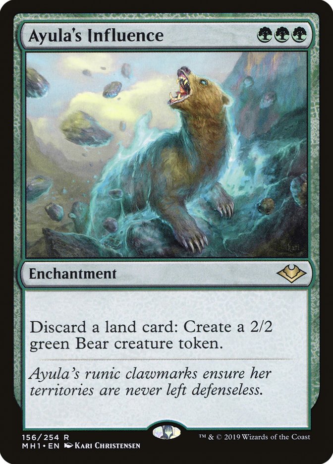 Ayula's Influence 156 (Modern Horizons)  | Good Games Modbury