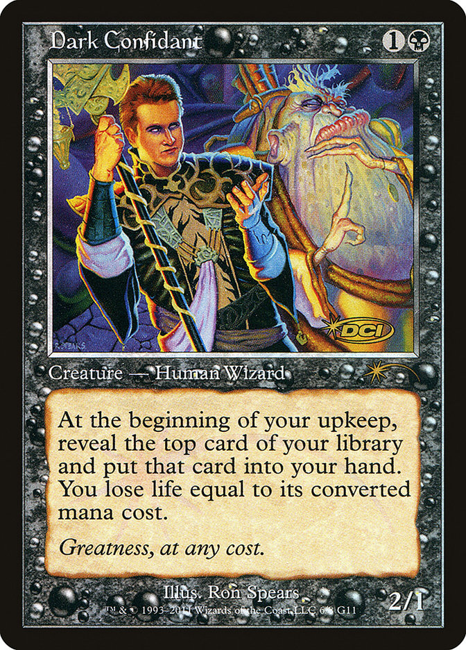 Dark Confidant 6/8 (Judge Promos)  - Retro Foil | Good Games Modbury