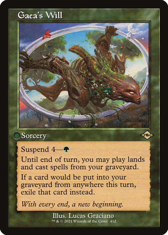Gaea's Will 412/303 (Modern Horizons 2)  - Foil | Good Games Modbury