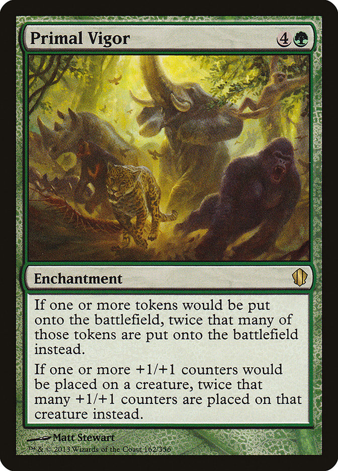 Primal Vigor 162 (Commander 2013)  | Good Games Modbury