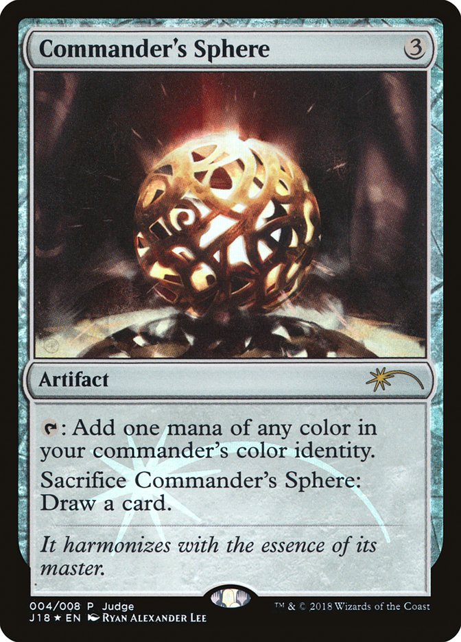 Commander's Sphere 4/8 (Judge Promos)  - Foil | Good Games Modbury