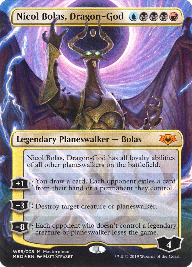 Nicol Bolas, Dragon-God 6/24 (Mythic Edition: War of the Spark)  - Foil | Good Games Modbury