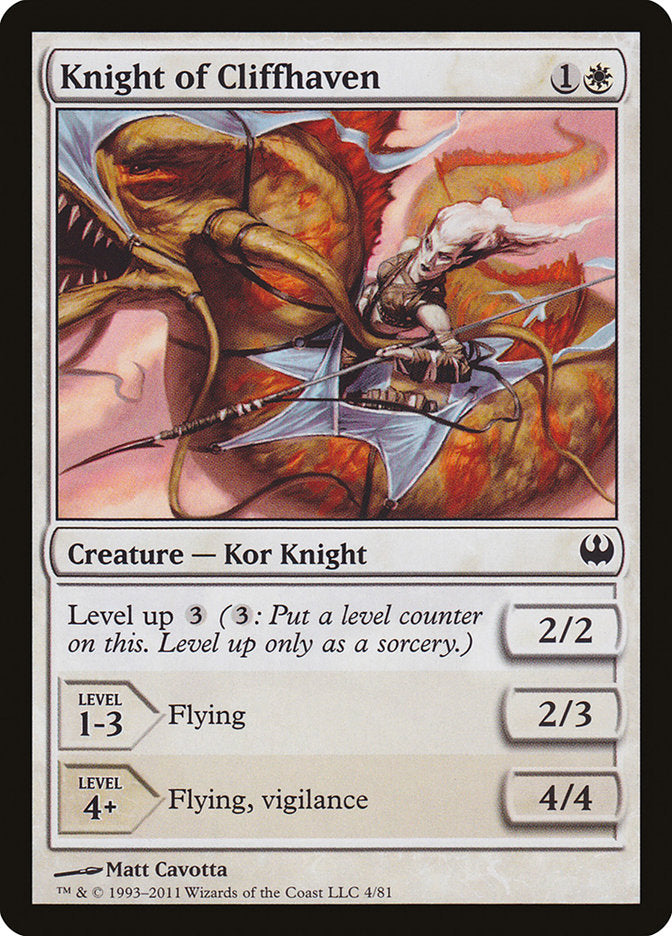 Knight of Cliffhaven 4/81 (Duel Decks: Knights vs. Dragons)  | Good Games Modbury