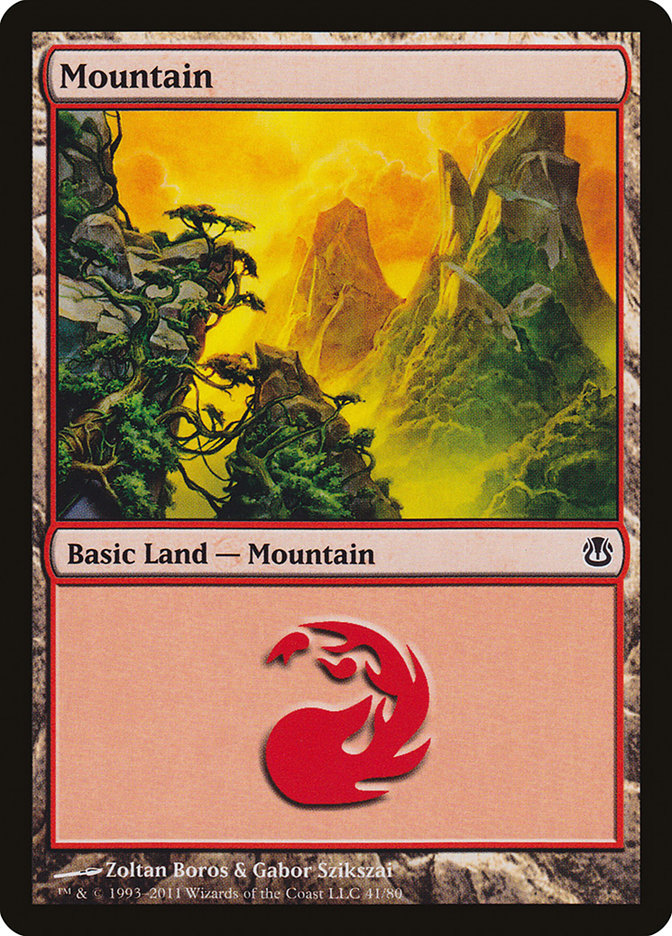 Mountain 41/80 (Duel Decks: Ajani vs. Nicol Bolas)  | Good Games Modbury