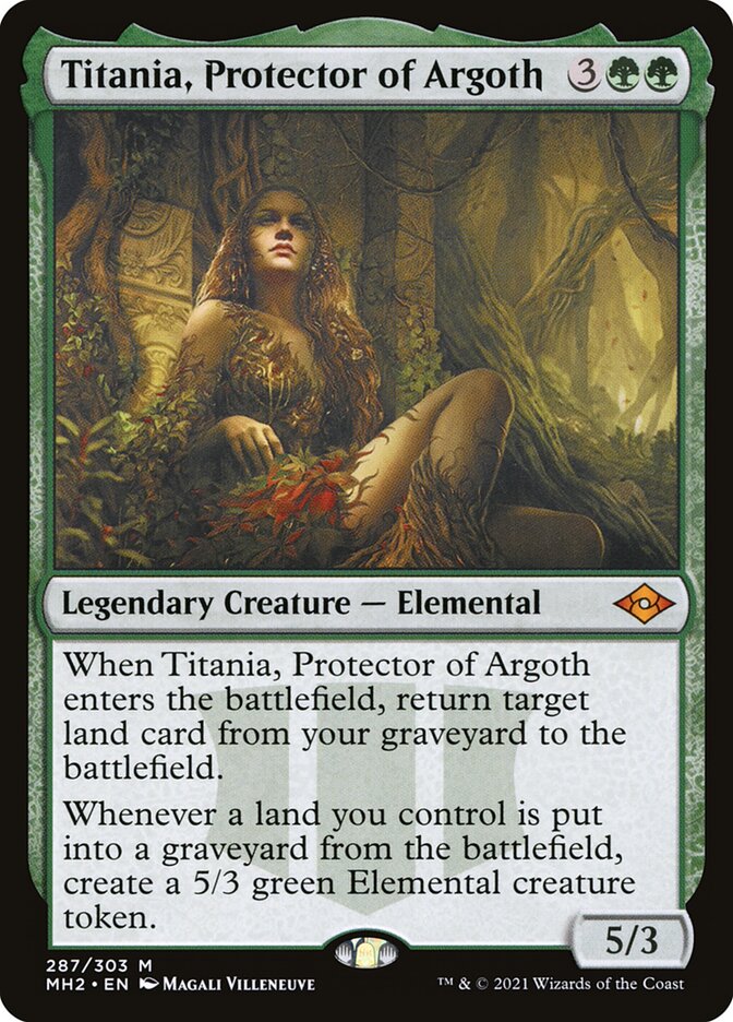 Titania, Protector of Argoth 287 (Modern Horizons 2)  | Good Games Modbury