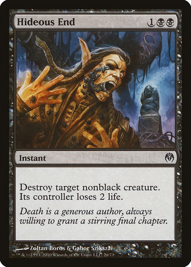 Hideous End 26 (Duel Decks: Phyrexia vs. the Coalition)  | Good Games Modbury