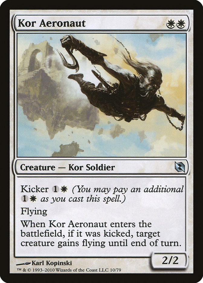 Kor Aeronaut 10/79 (Duel Decks: Elspeth vs. Tezzeret)  | Good Games Modbury