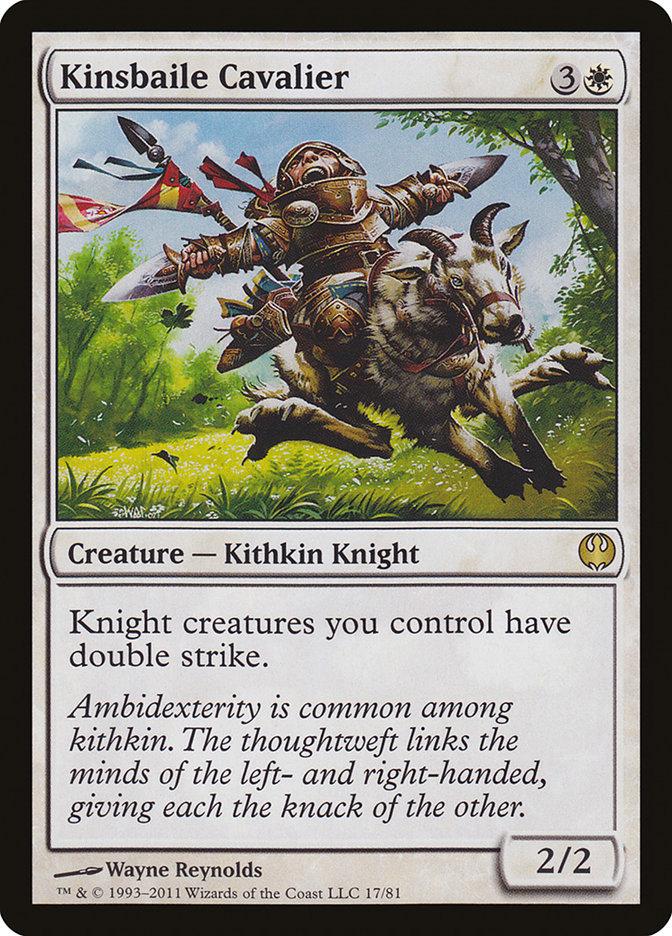 Kinsbaile Cavalier 17/81 (Duel Decks: Knights vs. Dragons)  | Good Games Modbury