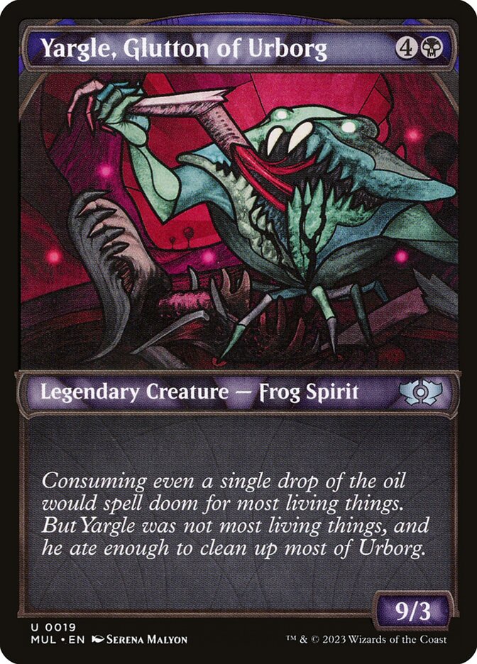 Yargle, Glutton of Urborg 19/65 (March of the Machine: Multiverse Legends)  - Showcase Foil | Good Games Modbury