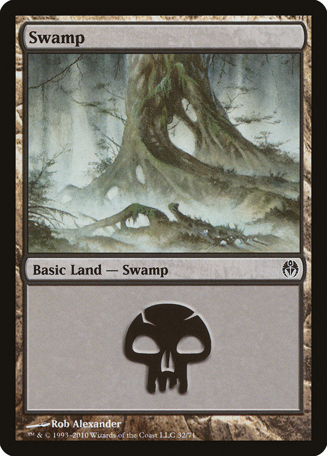 Swamp 32/71 (Duel Decks: Phyrexia vs. the Coalition)  | Good Games Modbury