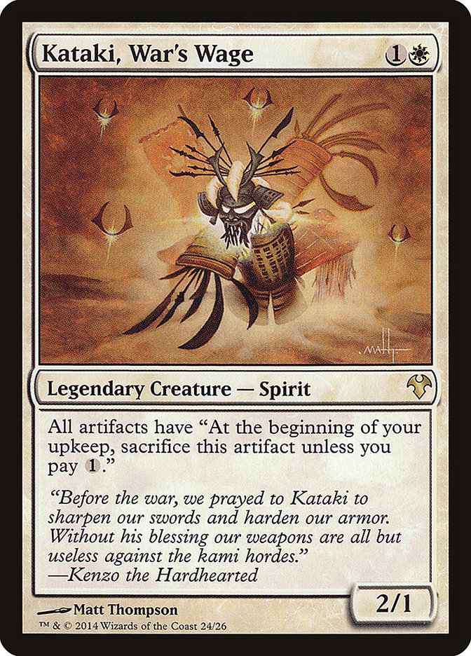 Kataki Wars Wage 24 (Magic Modern Event Deck)  | Good Games Modbury