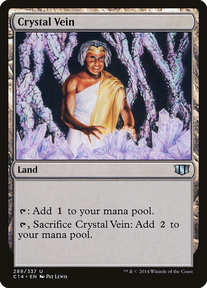 Crystal Vein 289/337 (Commander 2014)  | Good Games Modbury