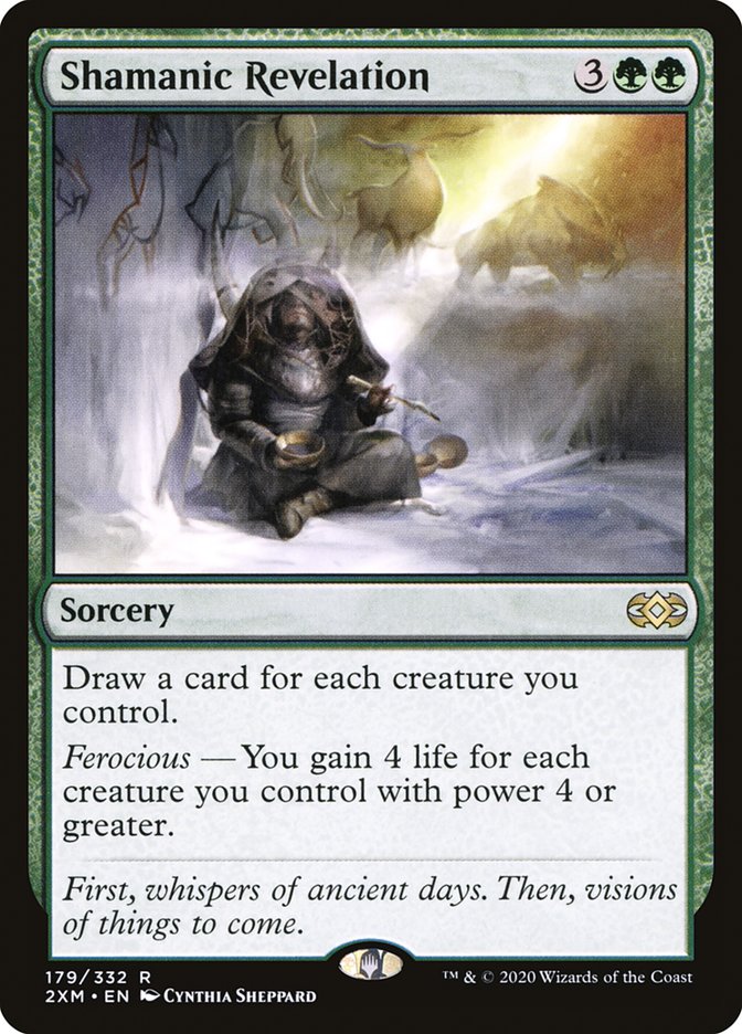 Shamanic Revelation 179/332 (Double Masters)  - Foil | Good Games Modbury
