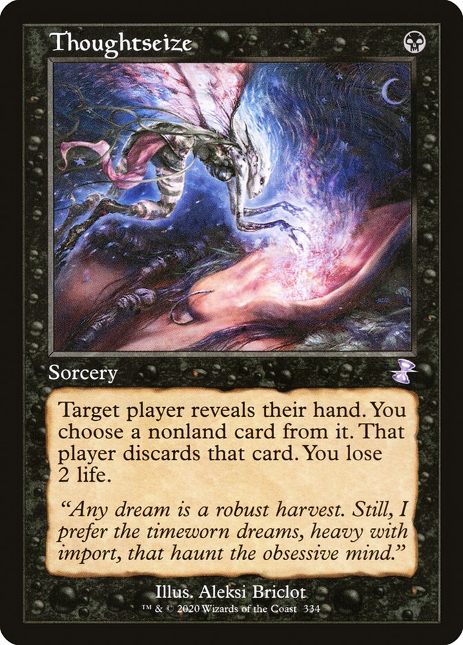 Thoughtseize 334/289 (Time Spiral: Remastered)  | Good Games Modbury