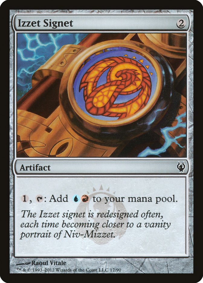 Izzet Signet 17 (Duel Decks: Izzet vs. Golgari)  | Good Games Modbury