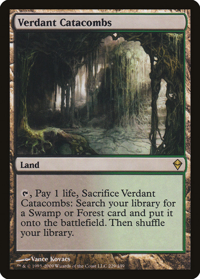 Verdant Catacombs 229/249 (Zendikar)  - Foil | Good Games Modbury