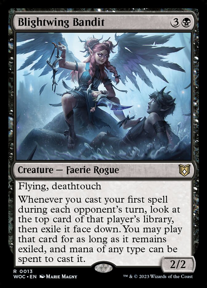 Blightwing Bandit 13/173 (Commander: Wilds of Eldraine)  | Good Games Modbury