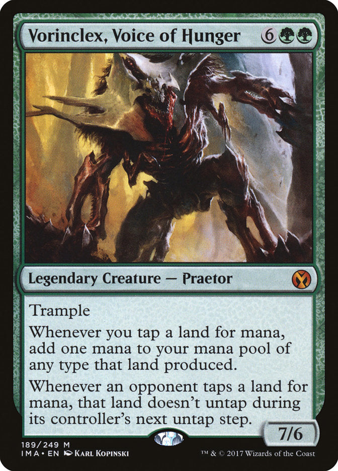 Vorinclex, Voice of Hunger 189/249 (Iconic Masters)  - Foil | Good Games Modbury