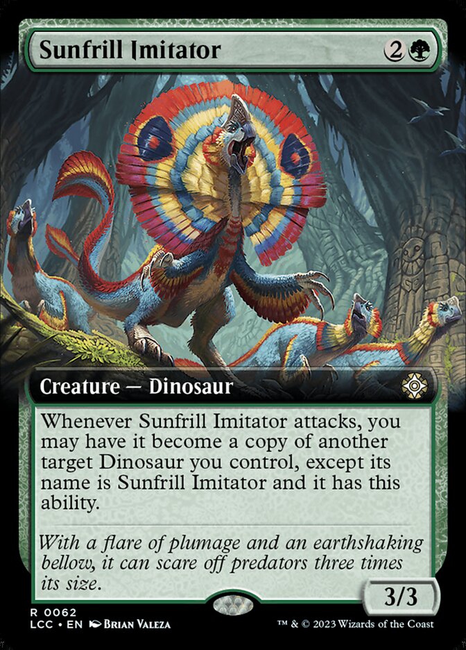 Sunfrill Imitator 62/370 (Commander: The Lost Caverns of Ixalan)  - Extended Art | Good Games Modbury