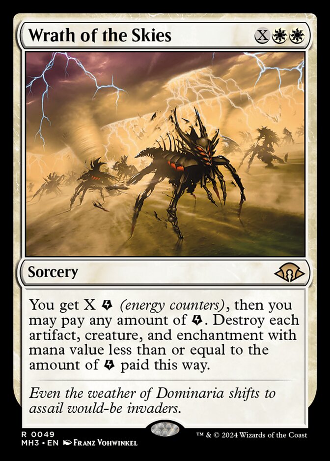Wrath of the Skies 49 (Modern Horizons 3)  - Foil | Good Games Modbury