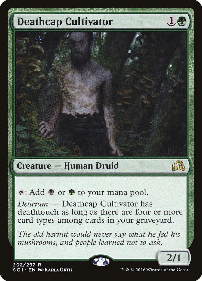 Deathcap Cultivator 202/297 (Shadows over Innistrad)  | Good Games Modbury