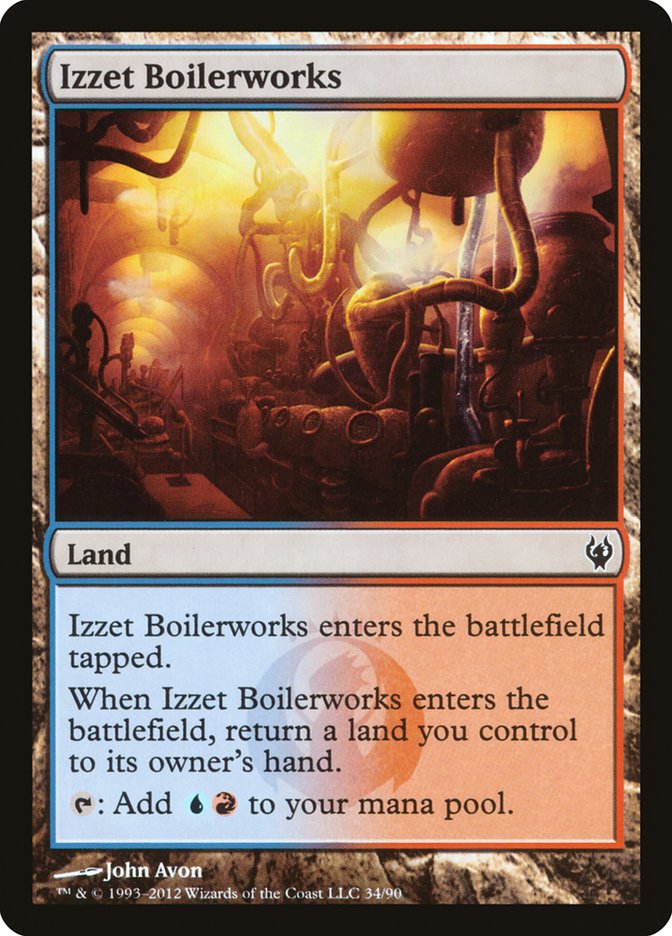 Izzet Boilerworks 34/90 (Duel Decks: Izzet vs. Golgari)  | Good Games Modbury